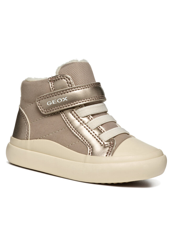 Geox Šnurovacia obuv Geox B Gisli Girl B461MB 0AUAJ C5005 M Béžová