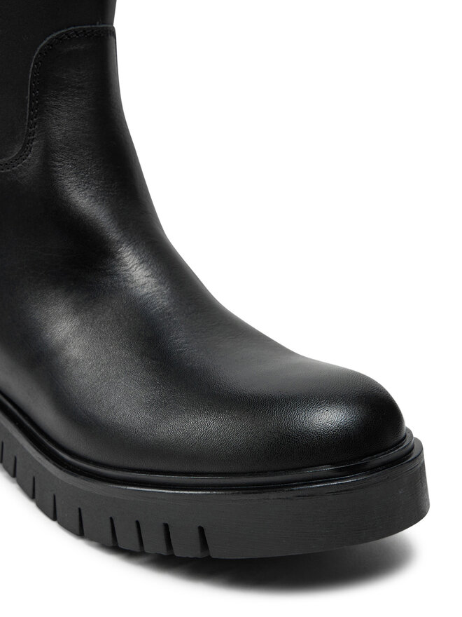 Tommy Jeans Μπότες Tommy Jeans Tjw Long Shaft Boot EN0EN02627 Μαύρο