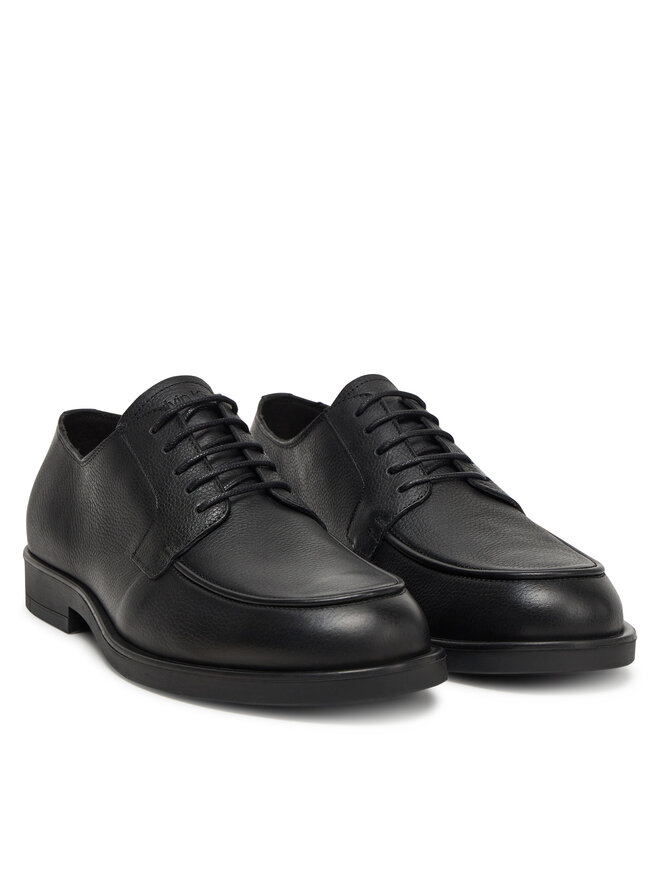 Calvin Klein Zapatos hasta el tobillo Calvin Klein Flex Dress Derby Apron HM0HM01706 Negro