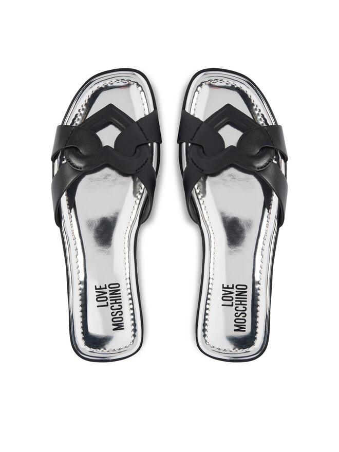 LOVE MOSCHINO Pantoletten LOVE MOSCHINO JA28092G0OIAX000 Schwarz