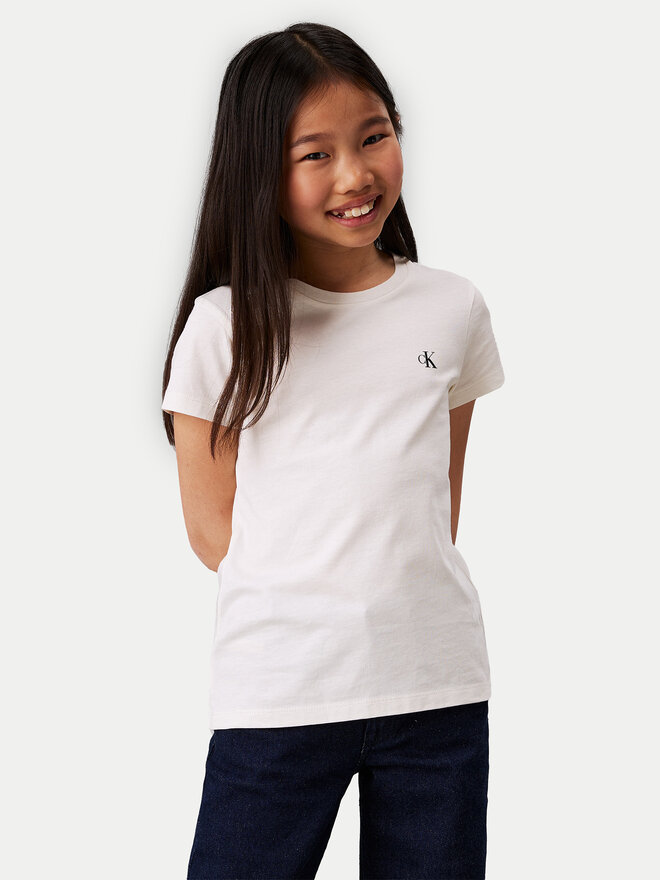 Calvin Klein Jeans Calvin Klein Jeans Σετ 2 T-Shirts IG0IG02741 Μαύρο Slim Fit