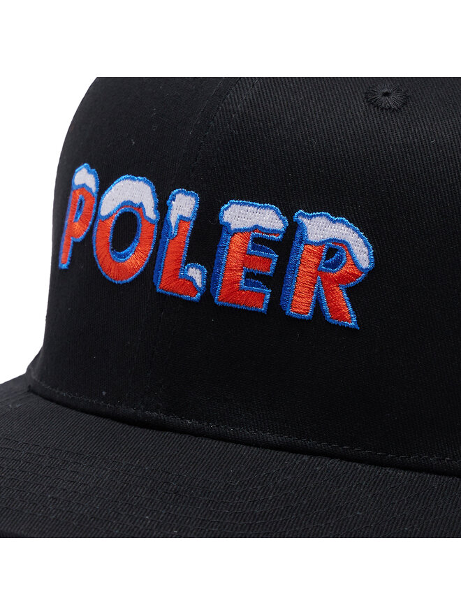 Poler Καπέλο Jockey Poler Pop 223ACU7201 Μαύρο