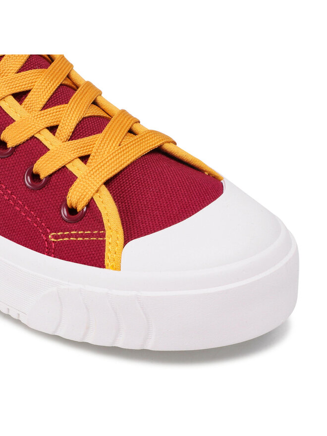 Jenny Fairy Sneakers aus Stoff Jenny Fairy WSS20428-01 Dunkelrot