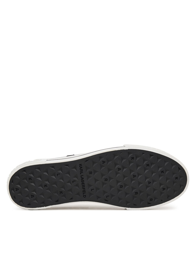 KARL LAGERFELD Sneakers aus Stoff KARL LAGERFELD Kampus Max KL60426 Schwarz