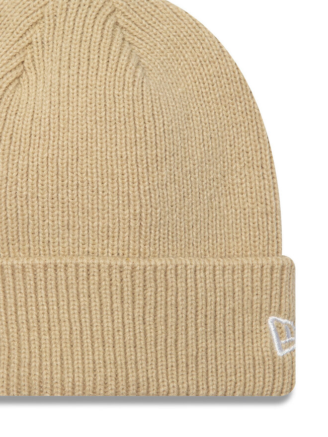 New Era Шапка New Era Wool Cuff Knit Beanie 60424812 Бежов
