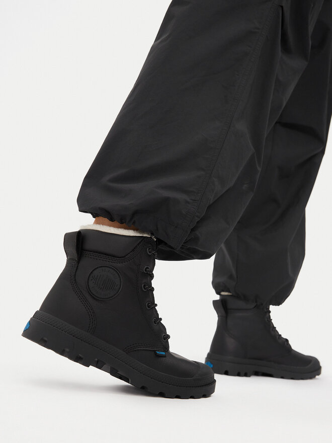 Palladium Schnürstiefeletten Palladium Pampa Sport Cuff WPS 72992-001-M Schwarz