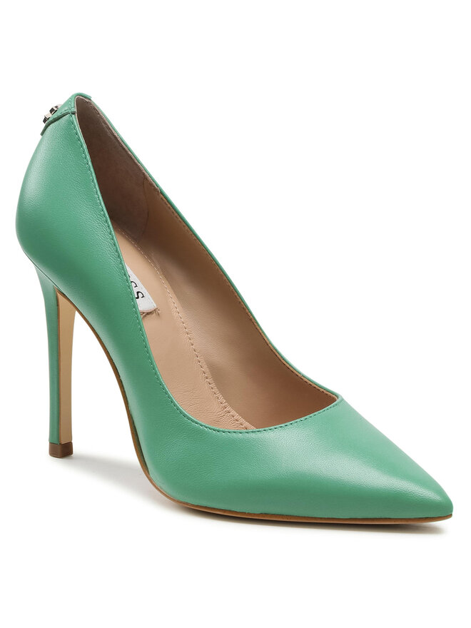 Guess Обувки на ток Guess Gavi4 FL5GV4 LEA09 Зелен