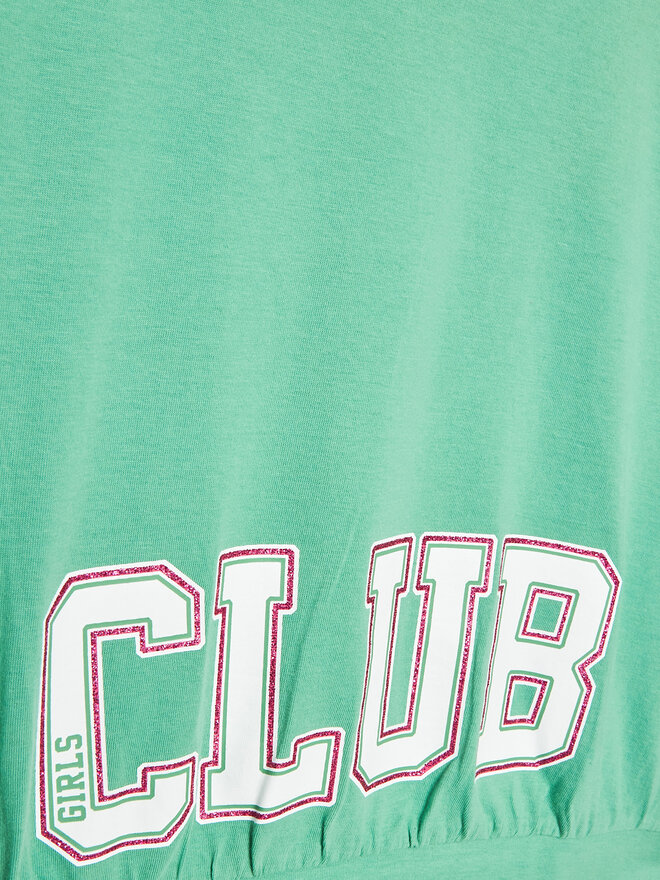 United Colors Of Benetton United Colors Of Benetton Camiseta 3096C10BA Verde Boxy Fit