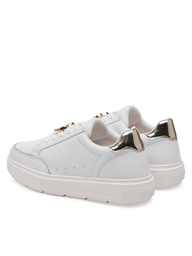 LOVE MOSCHINO Sneakersy LOVE MOSCHINO JA15214G1MIA610A Biały