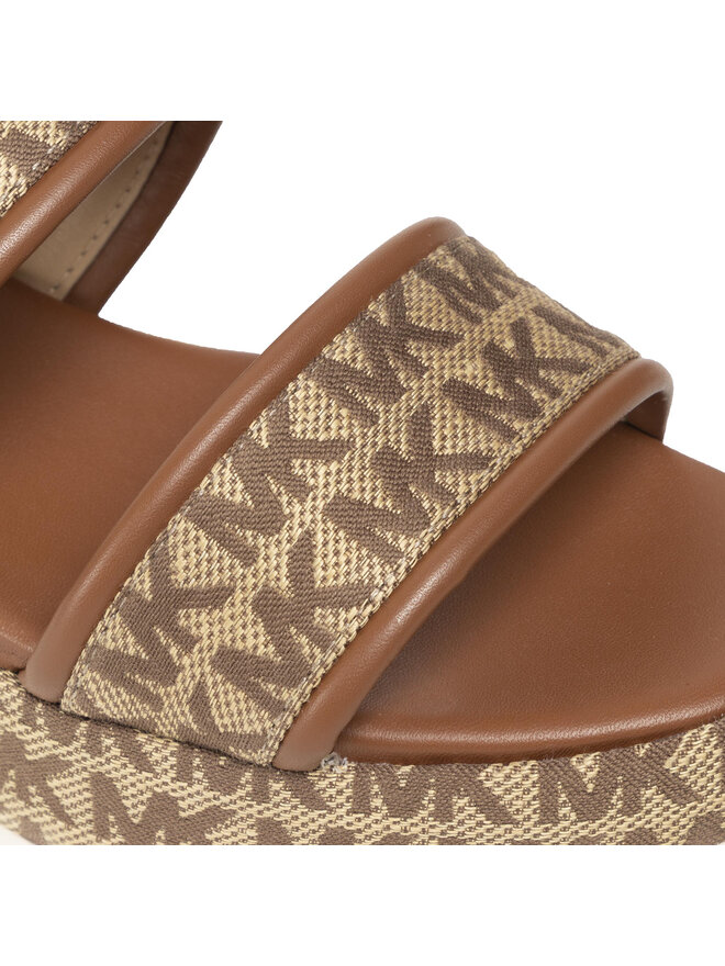 MICHAEL Michael Kors Sandalen MICHAEL Michael Kors Presley Platform Sandal 40S2PRFA1Y Braun