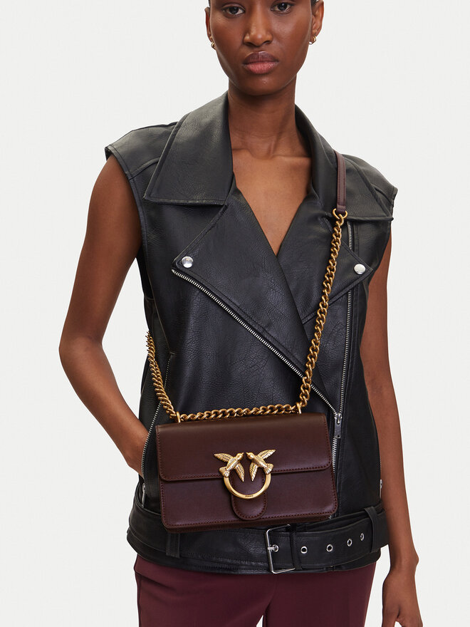 PINKO Bolso PINKO Love One Mini Dc PE 25 PCPL 100074 A0F1 Violeta