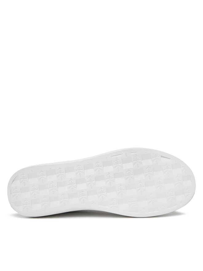 Calvin Klein Jeans Sneakersy Calvin Klein Jeans Classic Cupsole Lowlaceup Lth Wn YW0YW01444 Biały