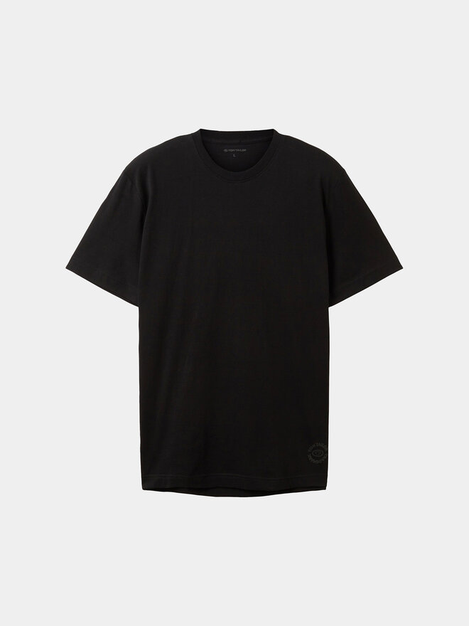 Tom Tailor Tom Tailor Σετ 2 T-Shirts 1037741 Μαύρο Regular Fit