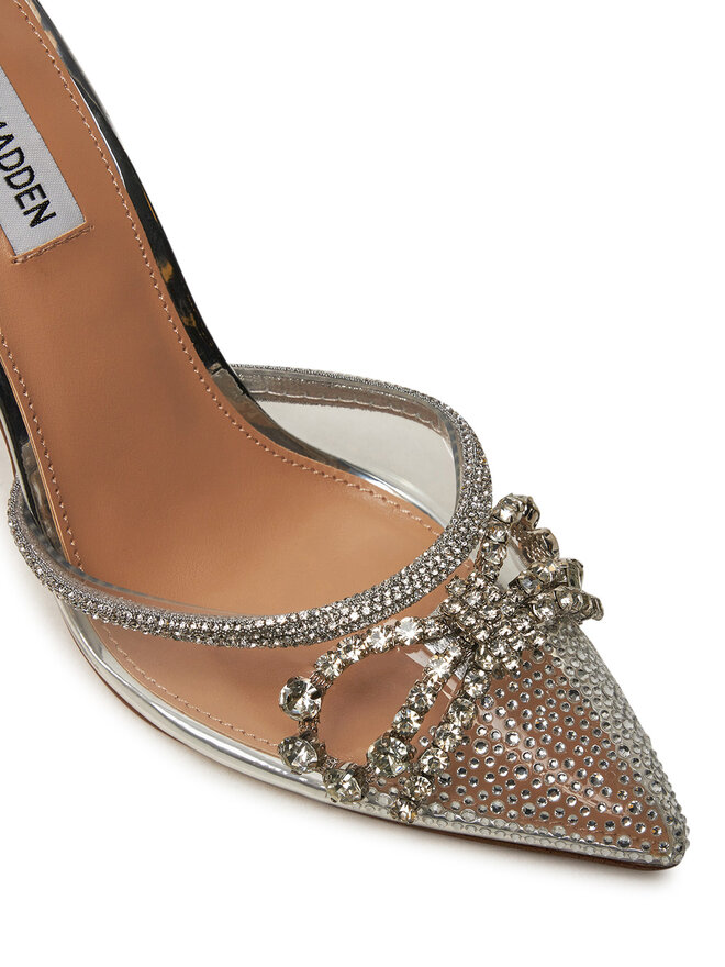 Steve Madden Sandały Steve Madden Vibrantly-R SM11002777 Srebrny