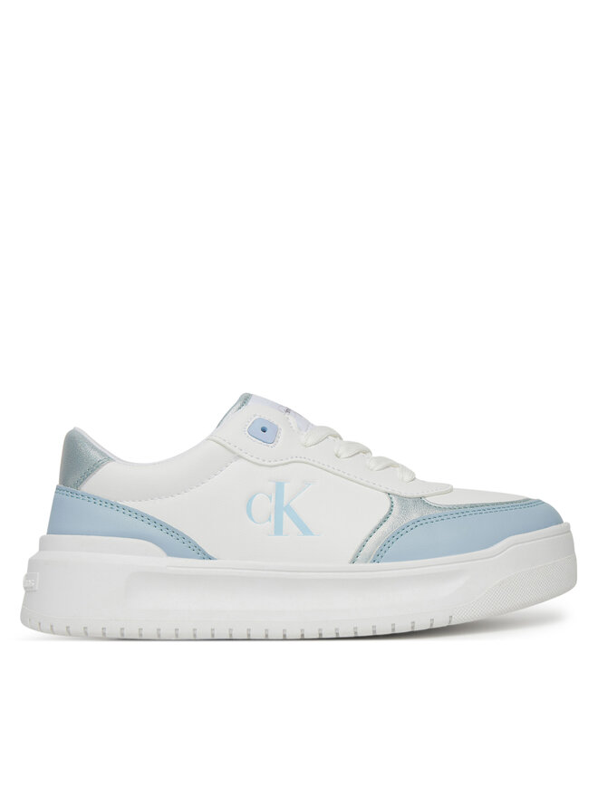 Calvin Klein Jeans Αθλητικά Calvin Klein Jeans Low Cut Lace-Up V3A9-82020-1355 Λευκό