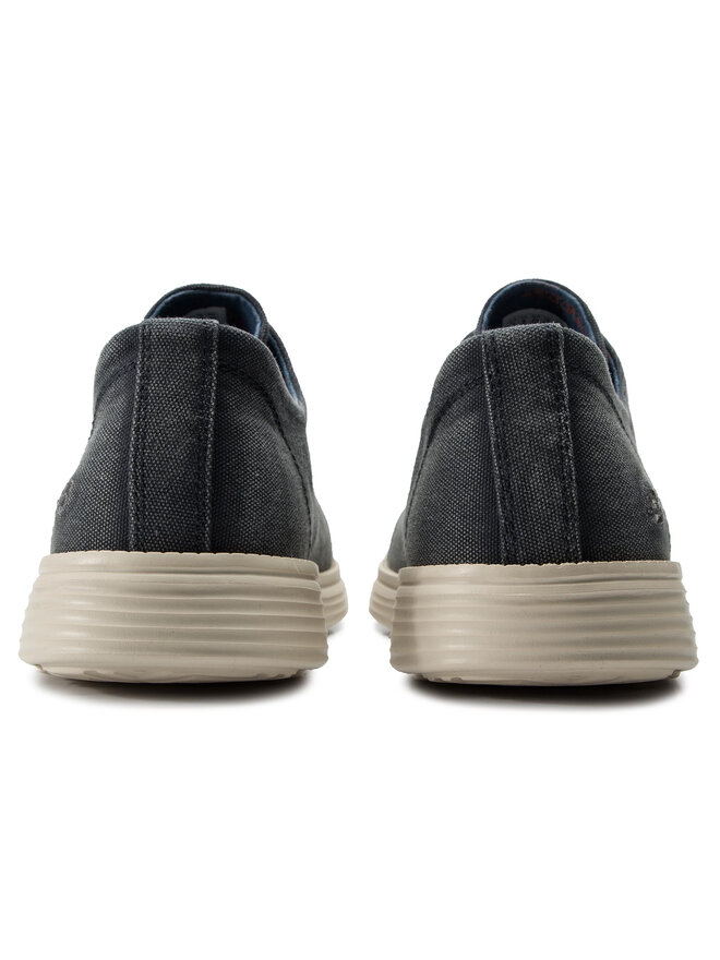 Halbschuhe Skechers Borges 64629 NVY Dunkelblau de.eschuhe.ch