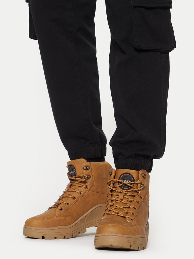 Napapijri Schnürstiefeletten Napapijri Herb NP0A4IJH Braun