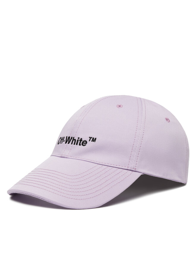 Off-White Καπέλο Jockey Off-White OWLB026F22FAB0033610 Μωβ