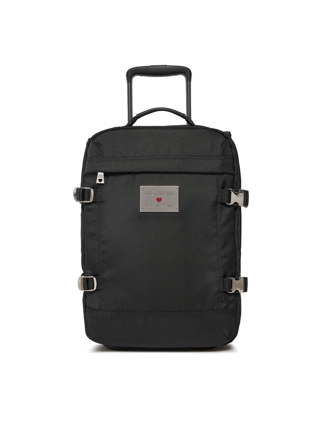 LOVE MOSCHINO Vidējs koferis LOVE MOSCHINO JC5110PP1MLN100A Melns