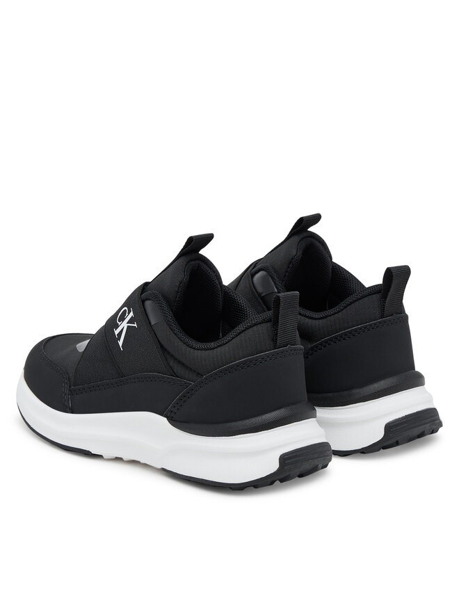 Calvin Klein Сникърси Calvin Klein Low Cut Sneaker V3X9-83172-1845 S Черен