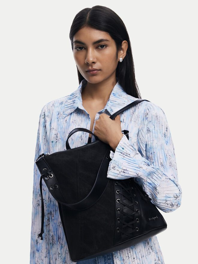 Desigual Soma Desigual Patch Tango P 25WAKP12 Melns
