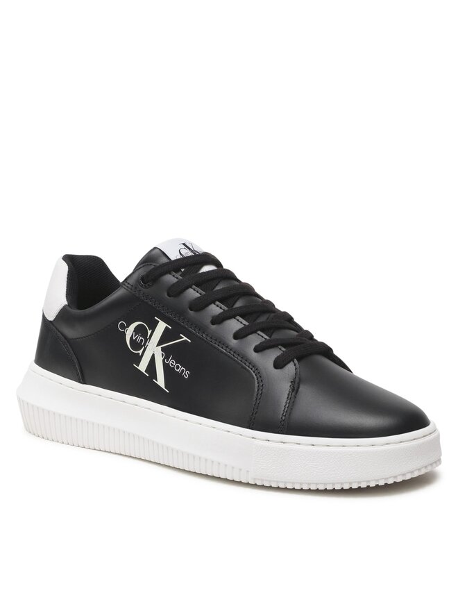 Calvin Klein Jeans Sneakers Calvin Klein Jeans Chunky Cupsole Monologo YM0YM00681 Negru