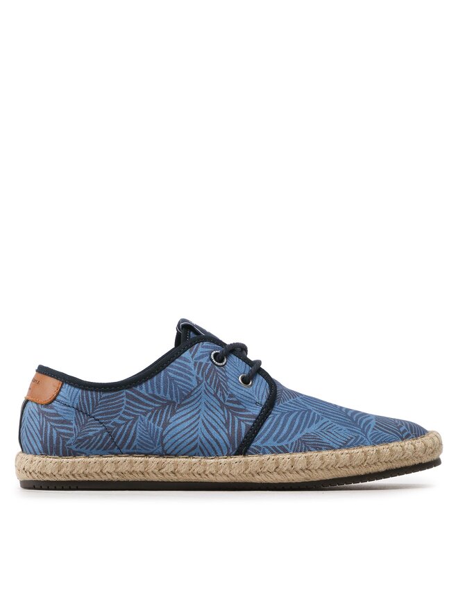 Pepe Jeans Espadrilky Pepe Jeans Tourist Tropic PMS10318 Modrá