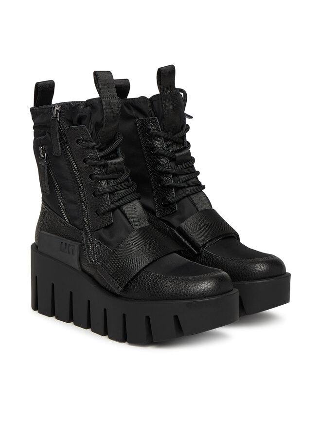 United Nude Schnürschuhe United Nude Grip Combat Lo 1096101165 Schwarz