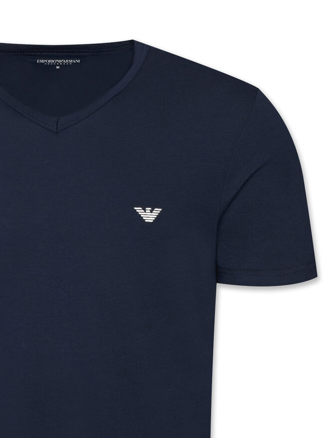 Emporio Armani Underwear Emporio Armani Underwear 2er-Set T-Shirts EM000392 AF14132 MB143 Dunkelblau Regular Fit