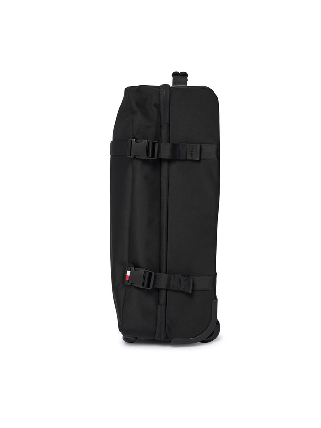 Tommy Hilfiger Walizka kabinowa Tommy Hilfiger Th Nylon Travel Soft AM0AM13474 Czarny
