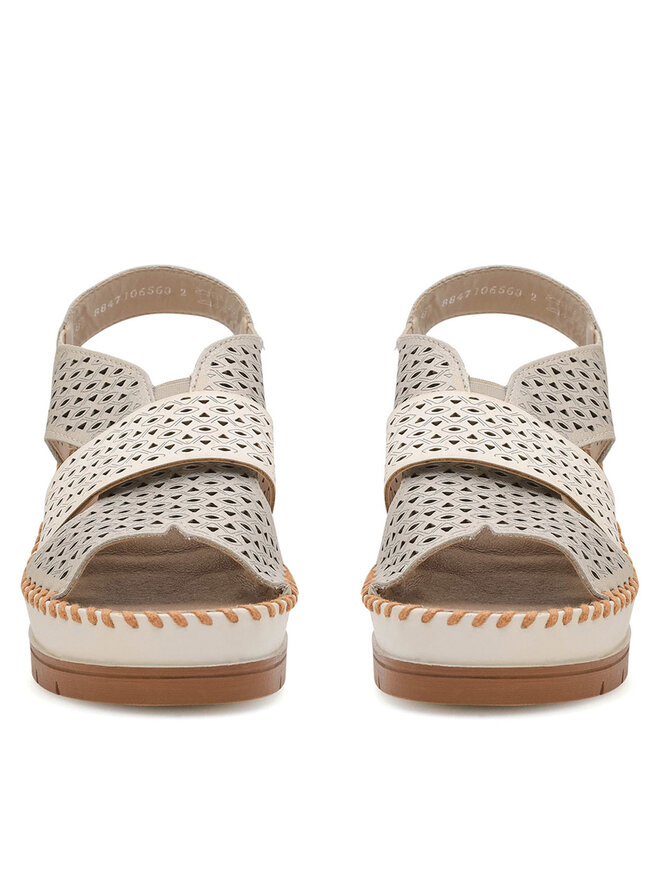 Rieker Sandalen Rieker 60365-90 Beige