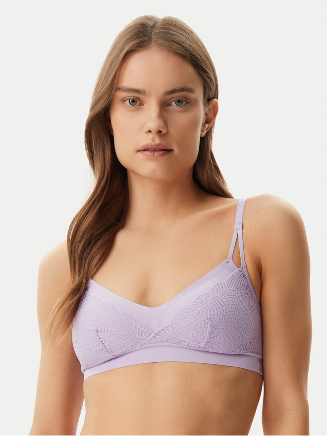 Chantelle Chantelle Σουτιέν Bralette Soft Stretch C11GQ9 Μωβ