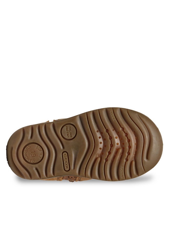 Geox Čižmy Geox B Macchia Girl B264PA 00722 C6627 Hnedá
