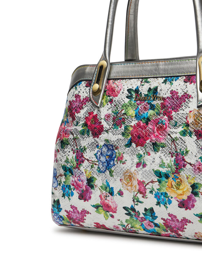Laura Vita Handtasche Laura Vita Aramis 04 Weiß