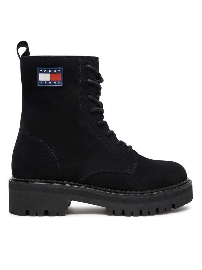 Tommy Jeans Bokacsizma Tommy Jeans Urban EN0EN02630 Fekete