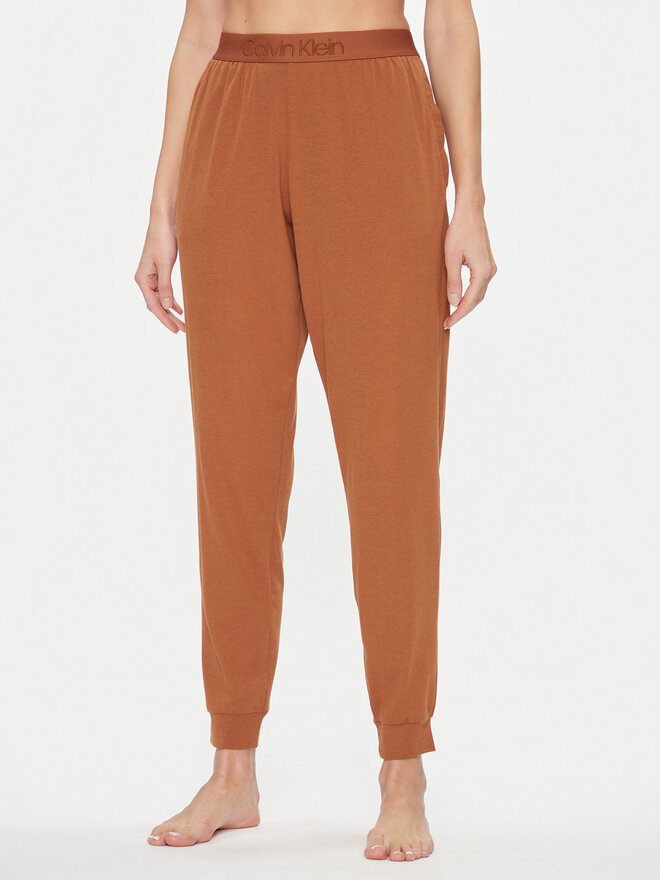 Calvin Klein Underwear Calvin Klein Underwear Pyjamahose 000QS7004E Braun Regular Fit