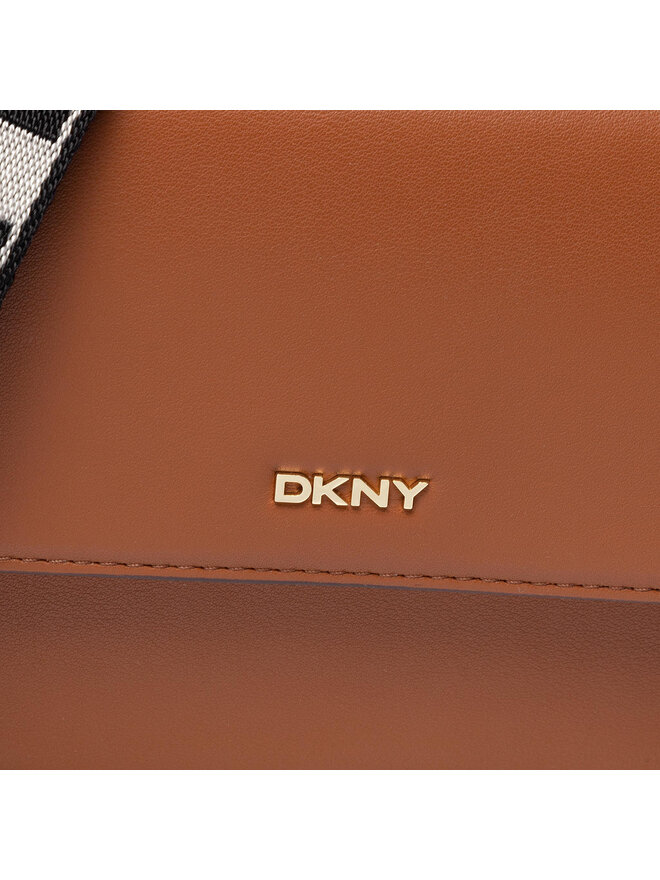 DKNY Handtasche DKNY Winonna Md Flap Cbod R12EKM63 Braun