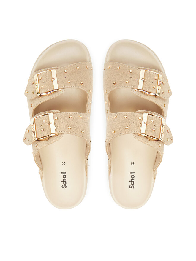 Scholl Šľapky Scholl F32307 Béžová