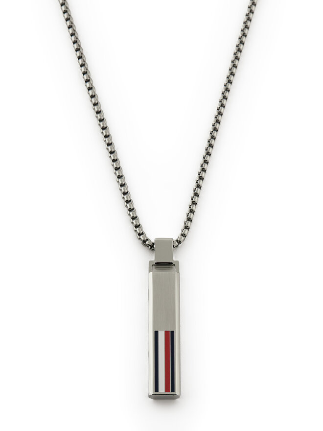 Tommy Hilfiger Naszyjnik Tommy Hilfiger 2790314 Srebrny