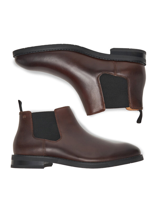 GINO ROSSI Klassische Stiefeletten Gino Rossi CEO-DANTE-07 125AM Braun