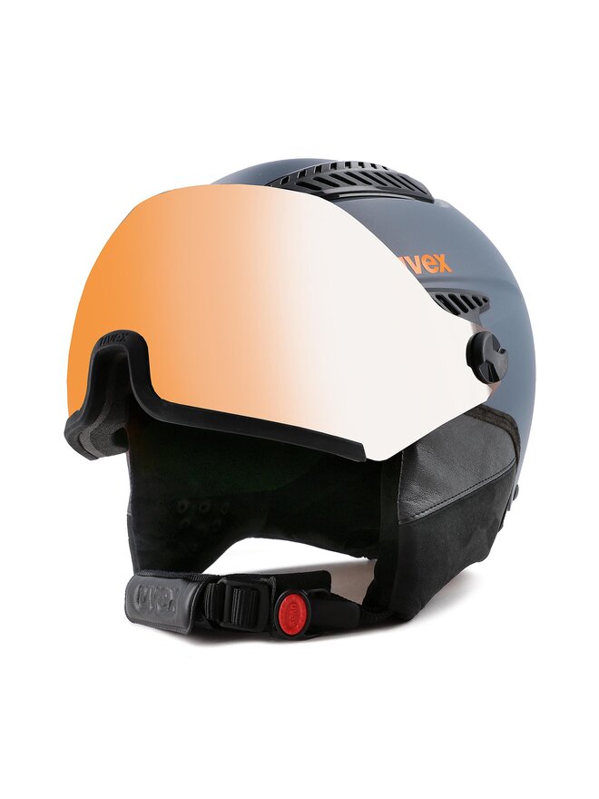 Uvex Kask narciarski Uvex Hlmt 600 Visor S5662363004 Szary