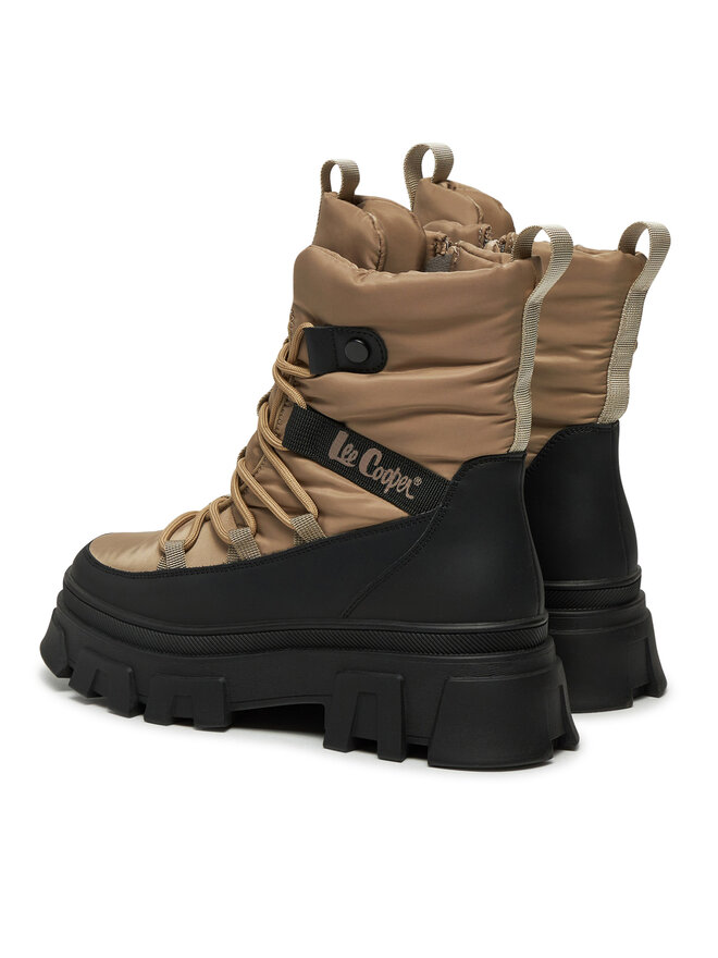Lee Cooper Polokozačky Lee Cooper LCJ-24-47-3143LA Hnědá