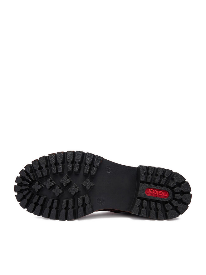 Rieker Schnürschuhe Rieker CEO-72627-92 Dunkelrot