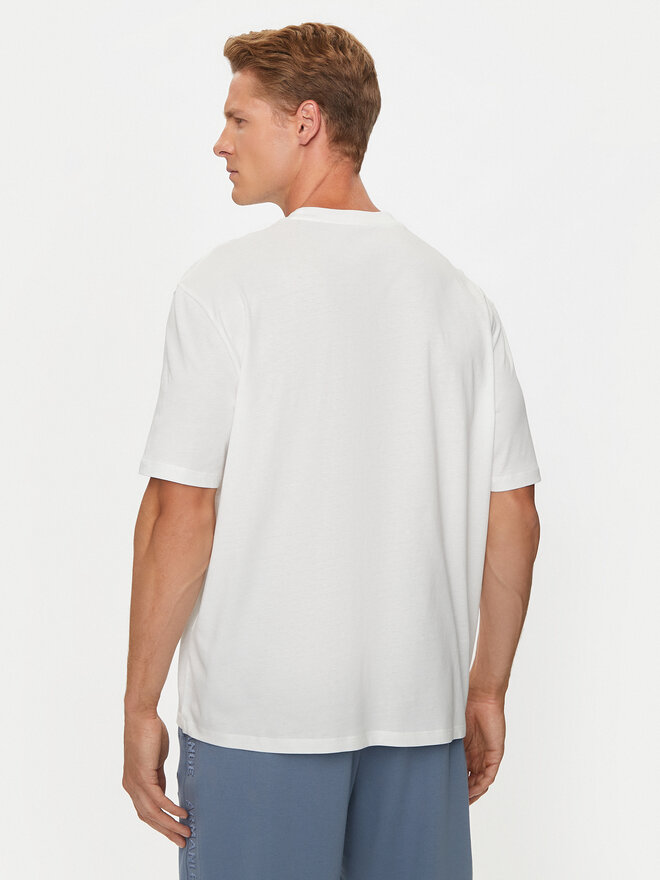 Armani Exchange Armani Exchange Camiseta 6DZTBD ZJ3VZ 1116 Blanco Regular Fit