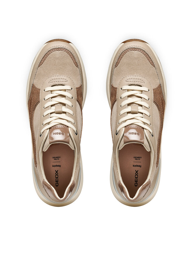 Geox Sneakers Geox D Spherica Ec13 D65WAB 2285 C5288 Beige