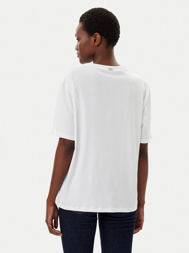 Liu Jo Liu Jo T-Shirt WA5146 JS923 Weiß Regular Fit