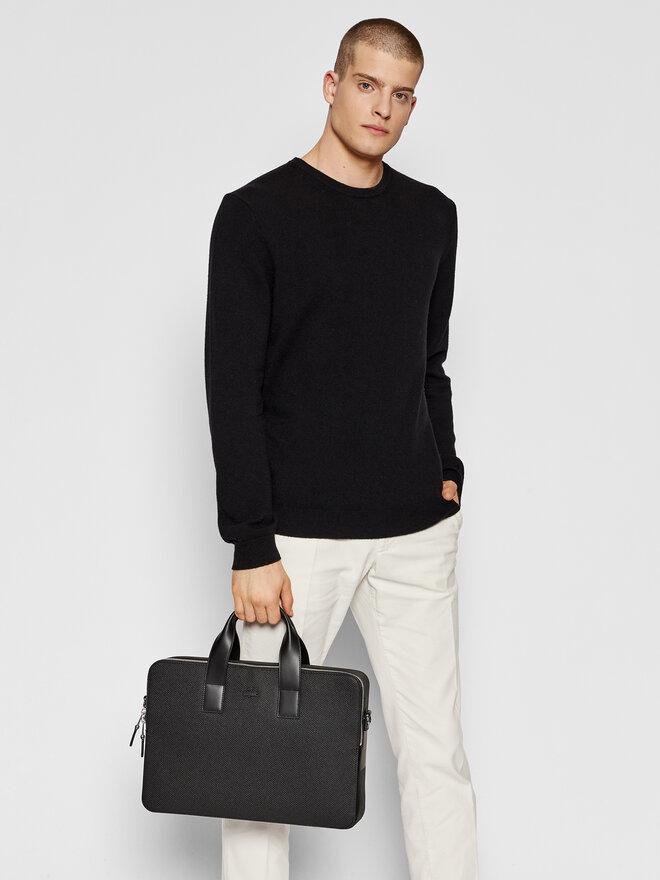 Сумка для ноутбука Lacoste Computer Bag NH2921CE Чорний | evzuttya