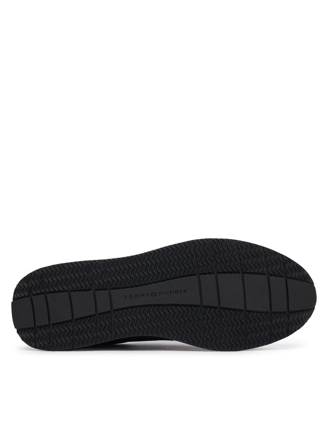 Tommy Hilfiger Sneakers Tommy Hilfiger Elevated Th Mono Mix Runner FM0FM06015 Schwarz