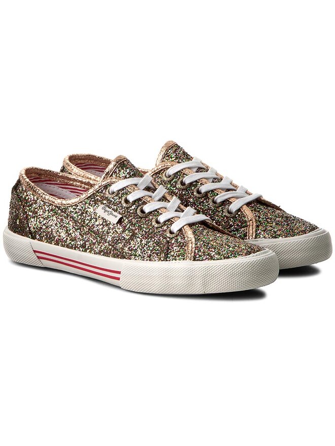Pepe Jeans Teniși Pepe Jeans Aberlady Flash PLS30505 Auriu