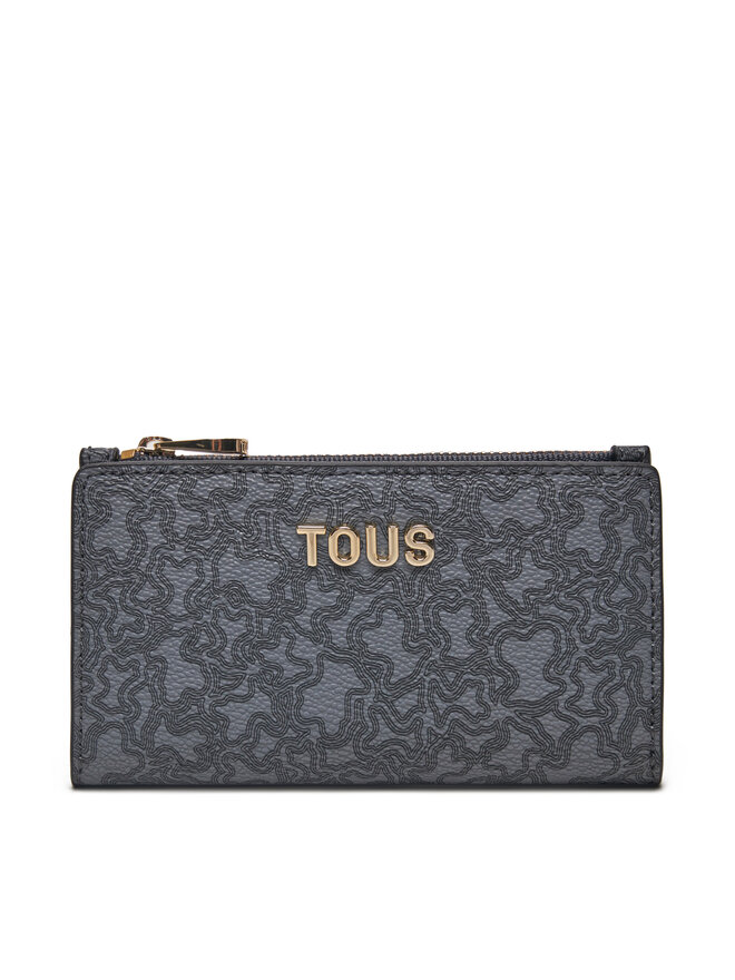 TOUS Голям дамски портфейл TOUS Kaos Mini Lines 2002183547 Сив